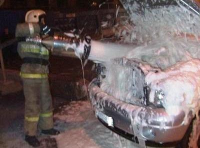 За восемь месяцев в Белгородской области сгорело 106 автомобилей 