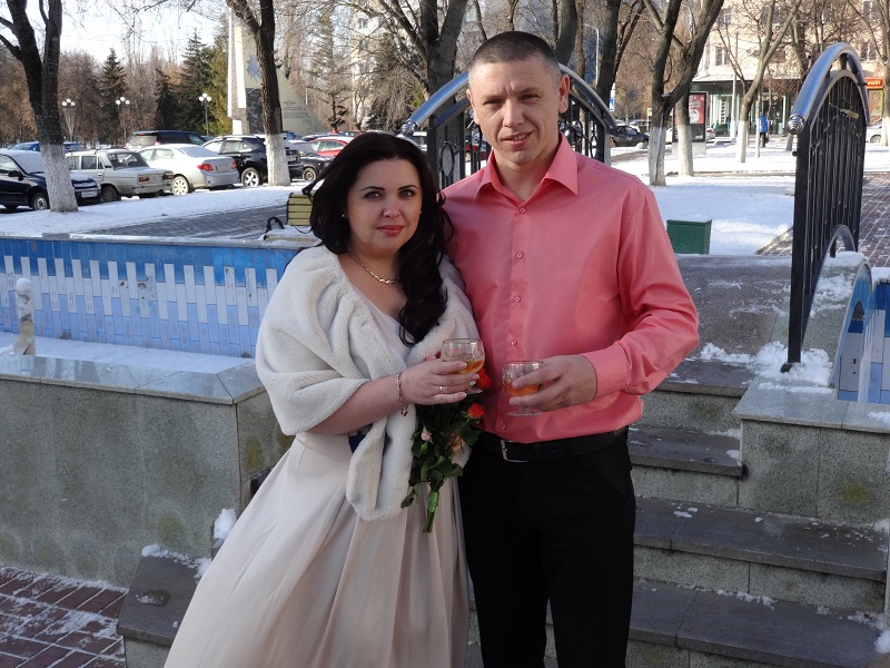 свадьба Марины с Сергея Аноприенко