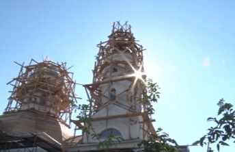 ремонт храма в Ярском