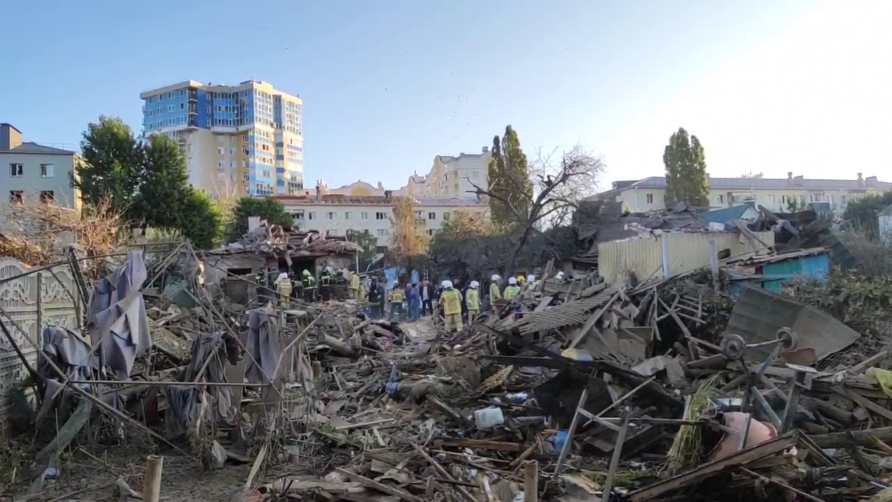 Разрушенный дом Белгород