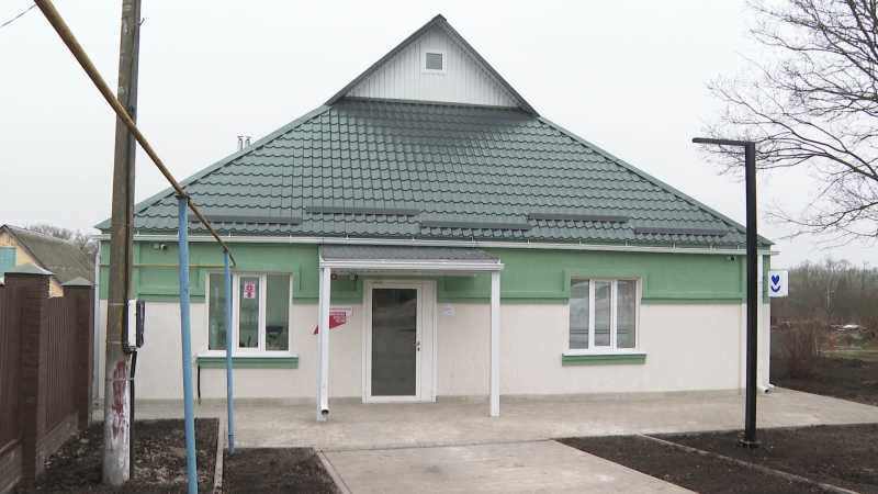 В Ракитянском районе в селе Лаптевка после капремонта открыли фельдшерско-акушерский пункт