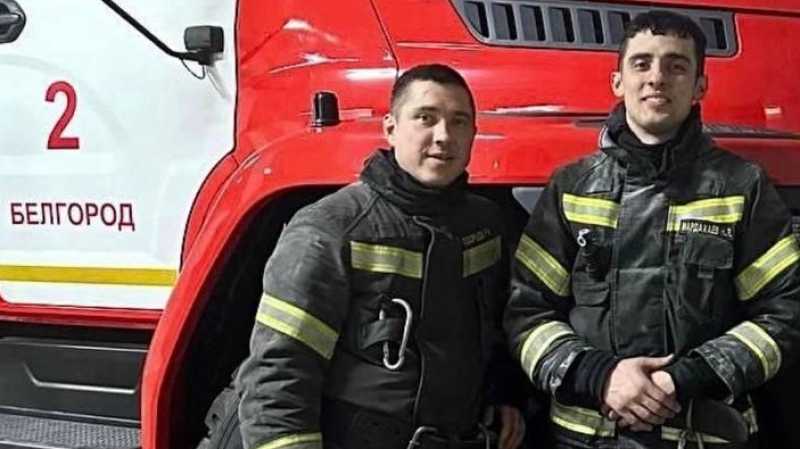 Пострадавших при обрушении части дома в Белгороде пожарных  выписали из больницы 