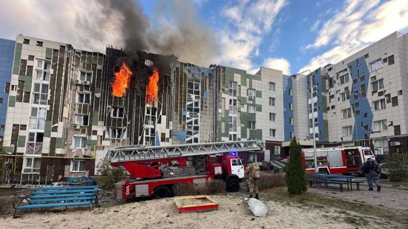 В результате вчерашней атаки беспилотника в Белгороде повреждены 40 квартир в трёх МКД