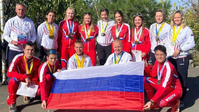 Белгородцы завоевали девять медалей на Первенстве и Чемпионате мира по спортивному туризму