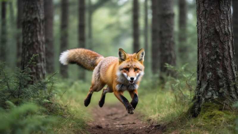 В белгородских охотничьих угодьях лисиц привили от бешенства