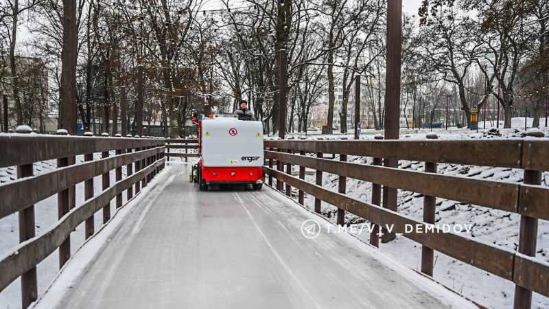 Катки в Белгороде готовятся к открытию