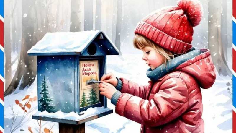 В Белгороде в парке Ленина открылось главное отделение новогодней почты