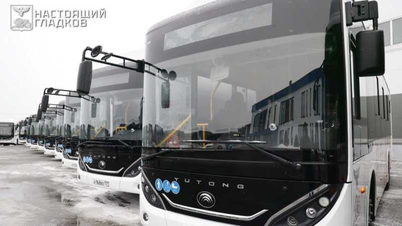 В Белгородской области появилось 29 новых экологичных автобусов среднего класса