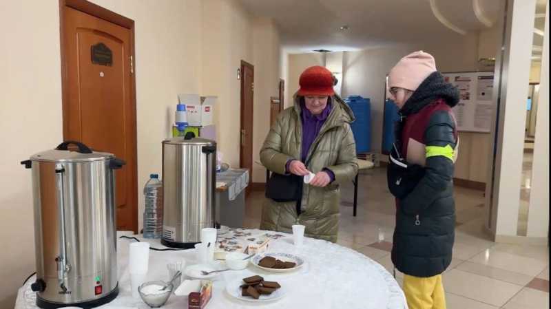 В Белгороде развернули несколько пунктов обогрева