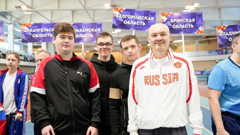 Белгородские спортсмены завоевали комплект медалей на соревнованиях среди легкоатлетов с ПОДА