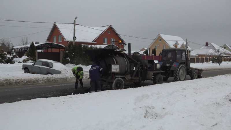 Ямочный ремонт в Белгородской области завершат к маю