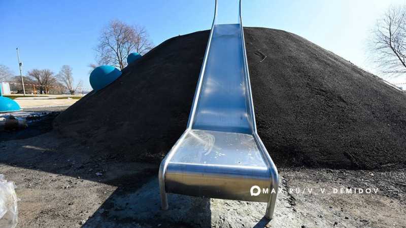 В белгородском парке «Берега» появится рельефная игровая площадка