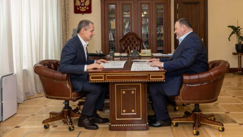 Белгородский губернатор и министр труда и соцзащиты РФ провели встречу