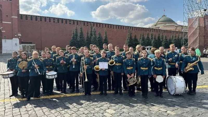 Белгородский сводный детский духовой оркестр выступит на Красной площади