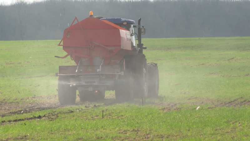 В Корочанском округе аграрии приступили к подкормке озимых
