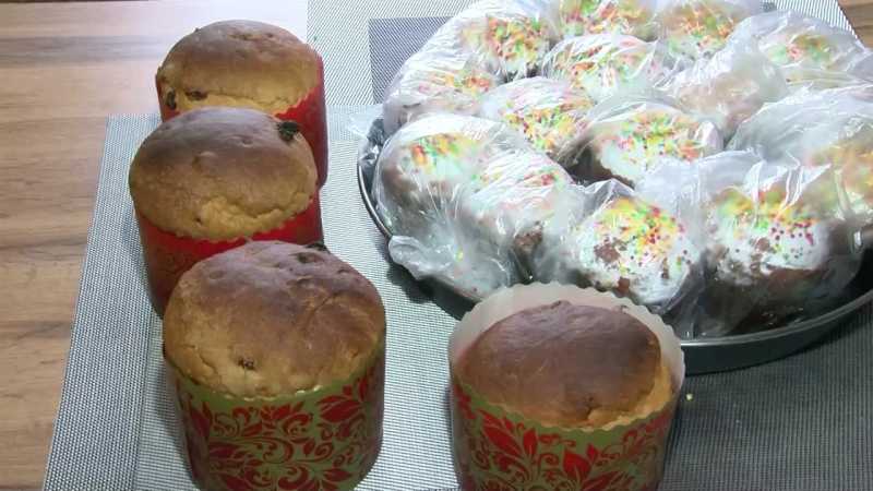 В Красногвардейском округе готовят куличи для бойцов СВО