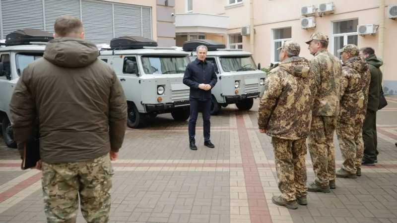 Белгородским спецподразделениям передали пять бронеавтомобилей с системами РЭБ