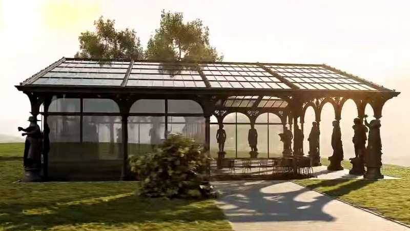 Впервые за 270 лет Каслинский завод получил второй госзаказ – чугунную шахматную беседку для Белгорода