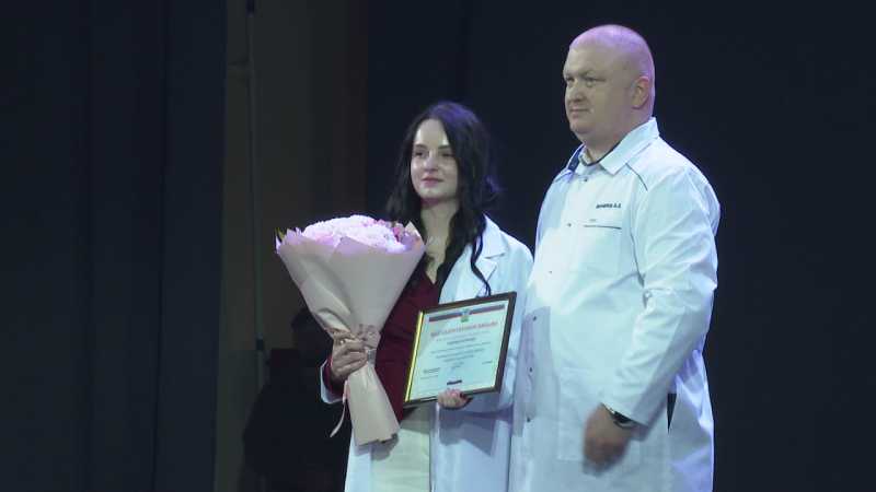 В Белгороде прошло посвящение в целевики-медики