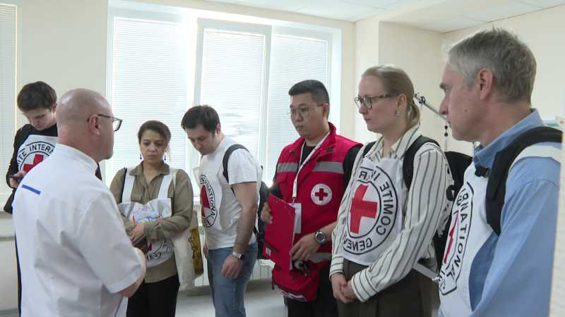 Белгородскую область посетила совместная делегация Российского Красного Креста, Международного комитета этой организации и МИДа России
