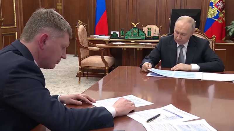 Максим Решетников доложил президенту о росте экономики и планах на будущее