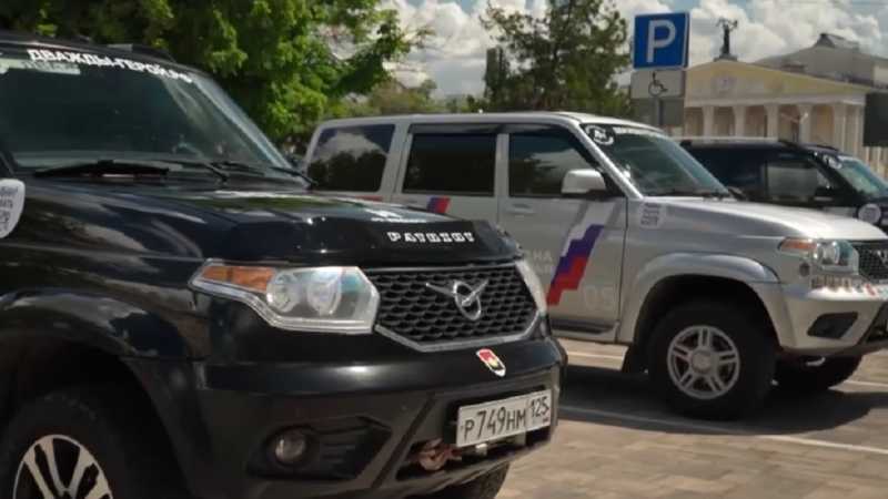 От Владивостока до Донецка: в Белгороде встретили участников автопробега «Одна Родина – одна семья»