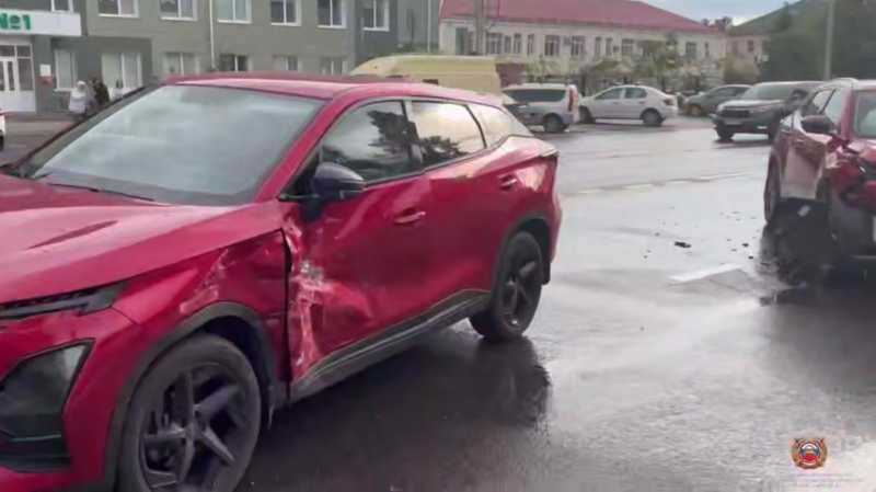 В Белгороде в ДТП пострадали двое детей