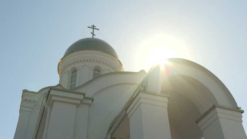 В Белгороде на Белой горе освятили храм в честь Всемилостивого Спаса