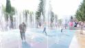 Ко Дню города в Валуйках обновили бульвар и открыли световой фонтан