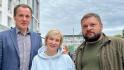 Вячеслав Гладков познакомился с военным корреспондентом Евгением Поддубным 