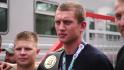 В Белгороде команда болельщиков встретила чемпиона России по боксу Вадима Щеблыкина