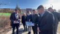В мемориальном сквере «Камышитовый» на ул. Корочанской в Белгороде приступают к строительным работам