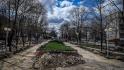 В Белгороде начались работы по благоустройству сквера на пересечении ул. Попова и ул. Мичурина