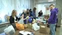 В Старом Осколе продолжает работать Центр приёма гуманитарной помощи