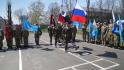 В Губкине курсанты военно-патриотических клубов собрались на ежегодные соревнования «Марш-бросок в бессмертие»