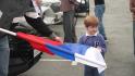 В Губкинском округе почтили память павших воинов автопробегом и возложением цветов