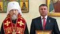 Глава Белгородской митрополии благословил Александра Шуваева на работу
