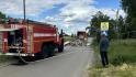В Яковлевском округе из-за самодельного аккумулятора загорелся мусоровоз