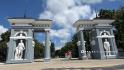 В Белгороде в парке Ленина завершили реставрацию главной арки