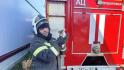 В Прохоровке спасли котёнка, застрявшего в трубе дымохода