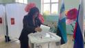 Сенатор от Белгородской области Анна Кочерова проголосовала в Масловой Пристани