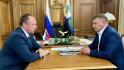 Александр Шуваев встретился с депутатом Госдумы и экс-руководителем «БАРС-Брянск»