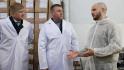 Александр Шуваев посетил два предприятия в промпарке «Губкин»