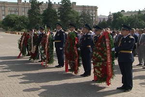 Белгородцы почтили память о начале Великой Отечественной войны зажжением 1418 свечей