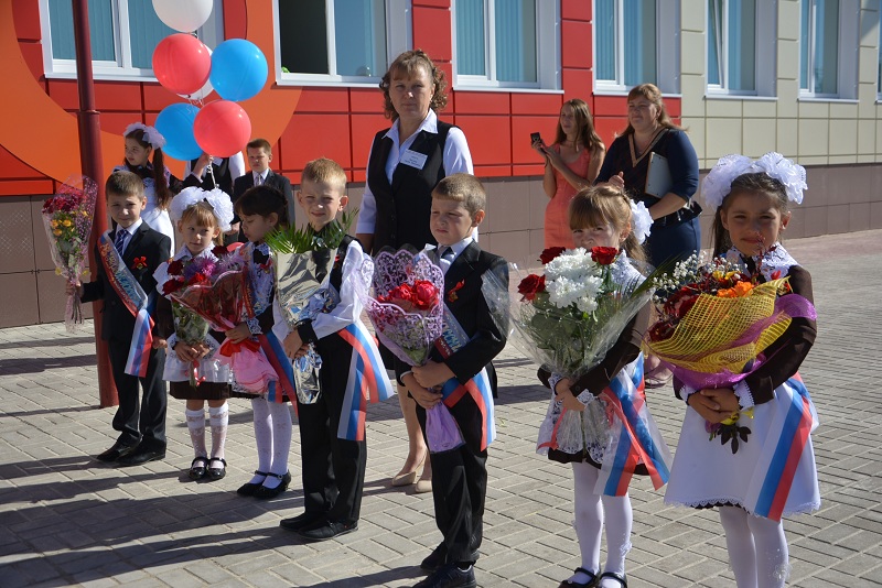 В чернянском селе Верхнее Кузькино открыли новое здание школы