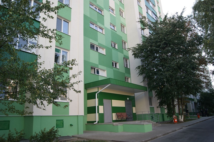многоэтажка в Белгороде после капремонта