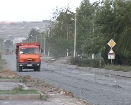 ремонт дороги в Алексеевке