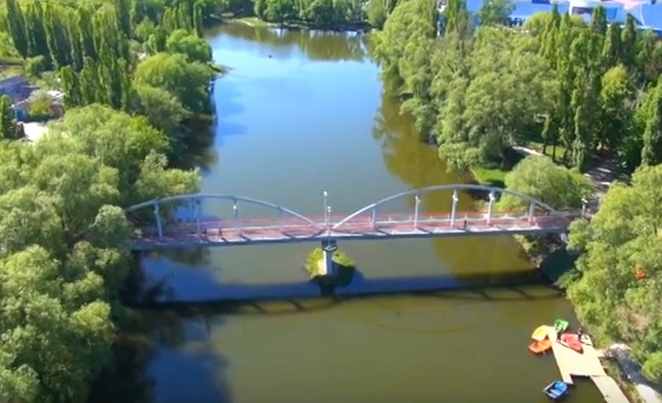 мост через Везелку в Белгороде