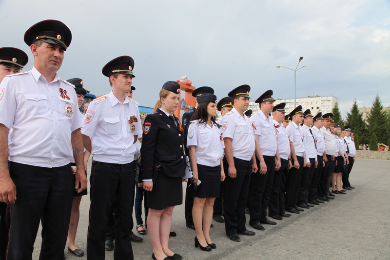 полиция на День Победы – 2018 в Белгороде
