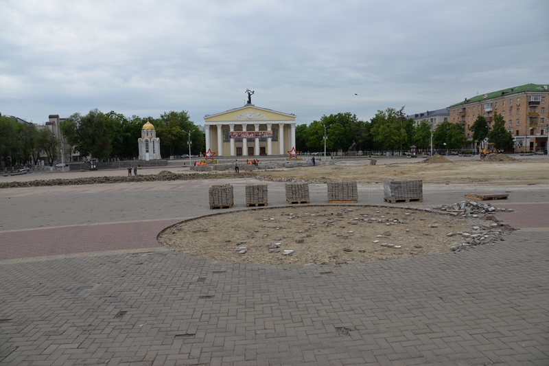реконструкция Соборной площади в Белгороде